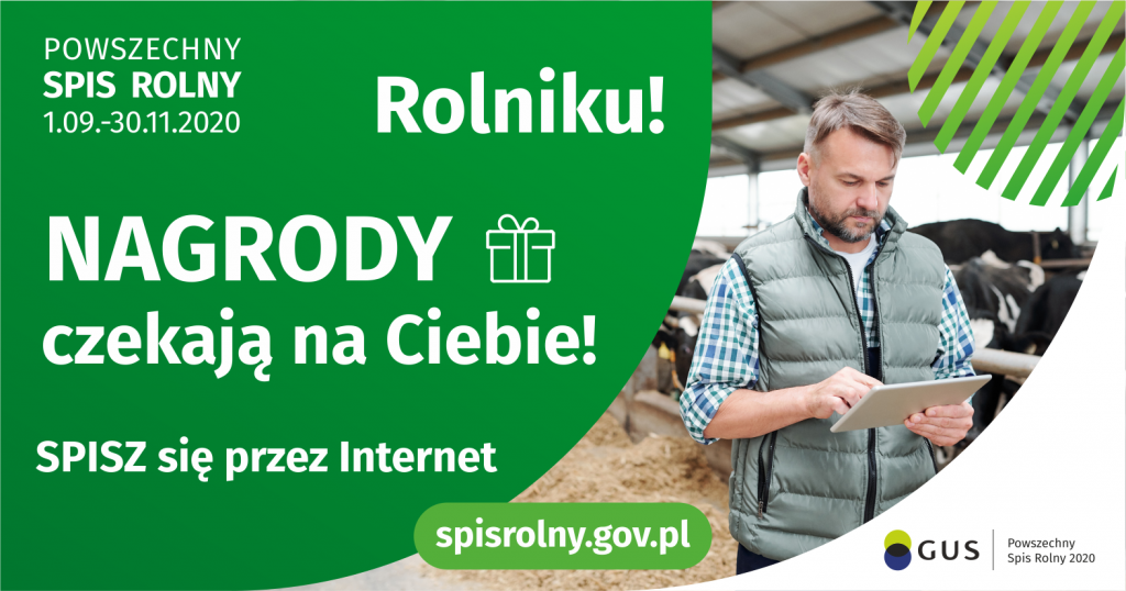 Miniaturka artykułu Rolniku, spisz się i daj wygrać sobie, swojej gminie i polskiemu rolnictwu!