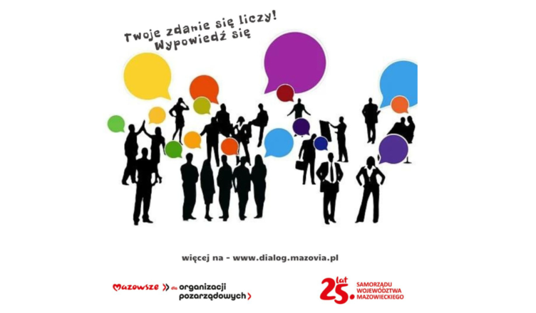 Miniaturka artykułu Zaproszenie do współtworzenia projektu Rocznego programu współpracy województwa mazowieckiego z organizacjami pozarządowymi