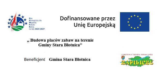 Miniaturka artykułu Budowa placów zabaw na terenie Gminy Stara Błotnica