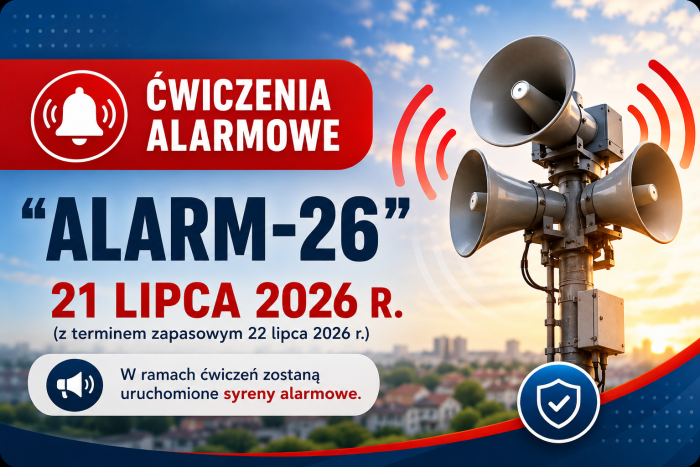 Miniaturka artykułu ĆWICZENIA ALARMOWE „ALARM-26”