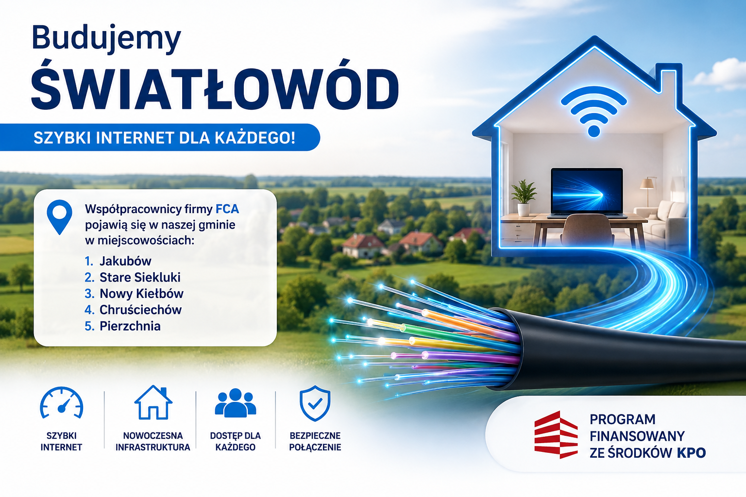 Miniaturka artykułu Budowa światłowodu